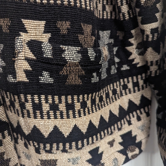 Chico's Southwest Western Print Tapestry Jacket Coat - Picture 11 of 13